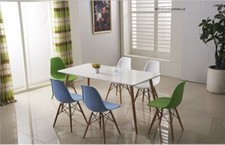 Dining table   dining chairs retro wood  cafe.. Table & Chair Set price
