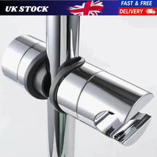 Universal Adjustable Shower Head Holder  20-25mm Chrome Shower Rail Bracket Shower Head price