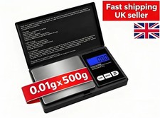 0.01G-500G DIGITAL WEIGHING SCALES POCKET GRAMS SMALL KITCHEN GOLD JEWELLERY Scales & Weighing Scales price