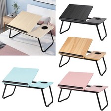Folding Laptop Table Stand Bed Tray Sofa Lap Portable Computer Desk Breakfast UK Desk price