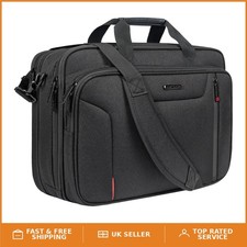 Expandable 17.3 Inch Laptop Bag Briefcase for Business - Water-Resistant Design Unisex Briefcase price