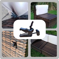 Cushion/Pillow Securing Clip Fastener for Outdoor Garden Rattan Furniture (New) Cushion / Furniture Pillow price