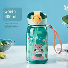 400Ml Cute Water Straw Cup Sippy Kids Cartoon BPA Free Leakproof Water Bottles B Baby Cup-Sippy Cup price