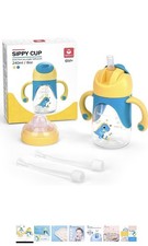 Hahaland 2-in-1 Baby Cup Sippy Cup with Straw and Spout 240ml Baby Cup-Sippy Cup price