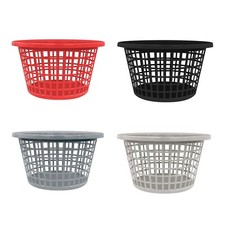 Plastic Laundry Basket Hamper Washing Clothes Storage Bin with Handles UK Laundry Basket price