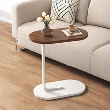 C Shaped Side Table Under Sofa Table Space Saving End Home Office Compact Desk Office Side Table price