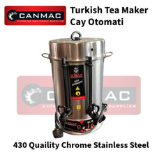 CANMAC 12L Water Boiler TEA POT Turkish Samovar Cay Otomati(120 Bardak-Tea Maker Samovar price