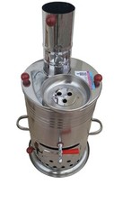 New Samovar&Tea Kettle&Camping Hiking Heater Boiler &Turkish Chrome-Steel 4L Samovar price