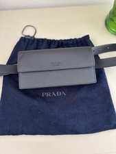 Prada Women’s Black Small Leather Bum/ Belt Bag With Dust Bag,VGC,Worn Once Women's Belt Bag price