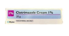 Clotrimazole Cream 1% - 20g - Thrush Nappy Rash Ringworm  CANESTEN Equivalent Nappy Rash Cream price