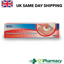 Clotrimazole Cream 1% - 20g - Thrush Nappy Rash Ringworm ATH CANESTEN EQUIVELENT Nappy Rash Cream price