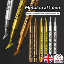 1/2X Pilot Metallic Super Gold & Silver Extra Fine Permanent Marker Paint Pens Highlighter Pen price