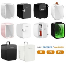 12V AC/DC CAR CAMPING PORTABLE TRAVEL WARMER & COOLER BOX MINI FRIDGE -4/10/15L Coolers price