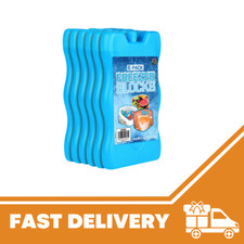 6x Freezer Block Ice Pack Cool Cooler Lunch Box Bag Small Reusable Travel Picnic Coolers price