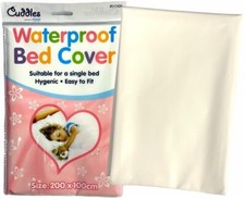 WATERPROOF CHILD BED SHEET COVER SINGLE MATTRESS PROTECTOR PLASTIC KID WETTING Mattress Protector price