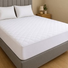 Extra Deep Quilted Mattress Protector Microfibre Anti Allergy Fitted Bed Cover Mattress Protector price