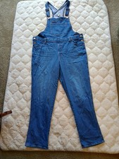 Women's Denim Overalls - Universal Thread Medium Wash 17 Bootcut Curvy Beltloops Women's Jumpsuit and Dungarees price