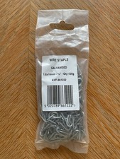 Wire Staples Galvanised 1.6 X 16mm- 5/8” Qty 125g AVF-861222 Staple Wire price