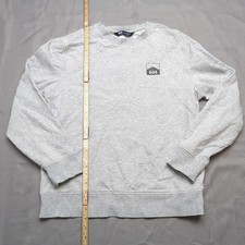 Helly Hansen Sweatshirt Mens L Grey Crew Neck Small Logo Outdoor Jumper T-Shirt & Sweatshirt (Outdoor) price