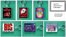 Theatre, Musicals, Play, 3 etc. Photo Keyring / bag tag, or select Fridge Magnet Theatre & Play price