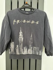Friends TU Kids Grey Sweatshirt Jumper Sequin Logo Age 9 Years 134cm Girls' Sweatshirt price