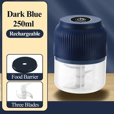 Mini USB Electric Garlic Chopper 250ml Wireless Vegetable Food Mincer Processor Choppers / Food Processors price