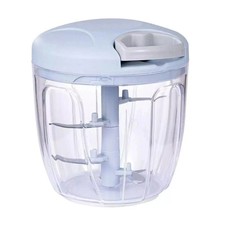 Pull String Hand Chopper Manual Food Processor To Slice  Blue900ml Choppers / Food Processors price