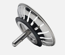 For Blanco Replacement Kitchen Sink Strainer Basket 80mm Drain Plug New UK- Sink price
