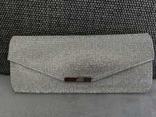 Lipsy Silver Clutch Bag with Chain Clutch Bag price