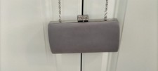 Linea ladies silver clutch bag rhinestone-encrusted clasp detachable chain strap Clutch Bag price