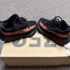 SLIGHTLY USED - Adidas Yeezy Boost 350 V2 - Core Red Black Infant Size 6K Baby Shoes price