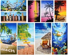 Large Microfibre Beach Bath Towel Lightweight Sports Travel Gym Summer Towels Bath Towel price