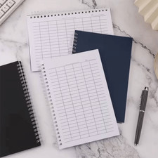 Accounting Ledger Notebook Spiral Bound Notebook Detailed Record Form Pre-printed Forms & Notebooks price