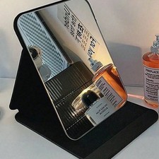 Large Black Folding Makeup Mirror Portable Vanity Desk Travel Mirror-UK Makeup Mirror price