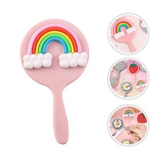 Portable Handle Mirror Travel Vanity Mirror Women Lovely Makeup Cartoon Mirror Makeup Mirror price