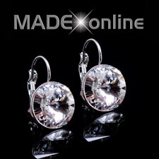 Round Drop Bling Earrings, Swarovski inspired Swarovski Earrings price