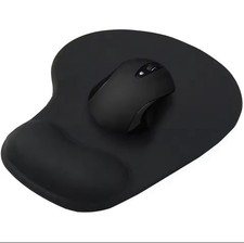 Black Anti-Slip Mouse Pad Mat with Foam Wrist Rest Support for PC Laptop Gaming Mouse Pad price