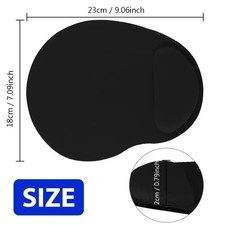 ANTI-SLIP MOUSE PAD MAT WITH FOAM WRIST SUPPORT PC & LAPTOP UK SELLER Mouse Pad price