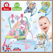 Baby Infant To Toddler Bouncer Rocker Swing Chair Soft Soothing Vibration Toy UK Baby Swing price