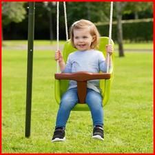 Baby Nursery Swing Seat with Safety harness & High Back Support Outdoor Fun Gift Baby Swing price