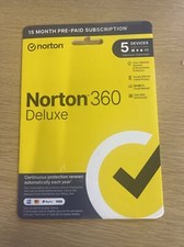 Norton 360 Deluxe 2022, Antivirus Software for 5 Device & 1 Year + 3 Months sub Antivirus Software price