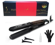 Professional Hair Salon Steam Styler 450F Ceramic Straightener New Hair Stylers price