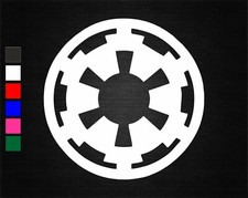 STAR WARS GALACTIC EMPIRE VINYL DECAL STICKER CAR/VAN/WALL/DOOR/LAPTOP/TABLET Fridge Sticker price