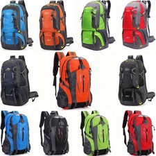 40L 60L Waterproof Backpack Large Capacity Rucksack Hiking Camping Travel Bag UK Unisex Backpack price
