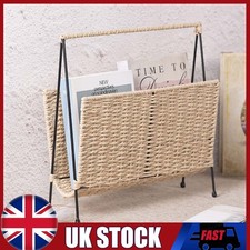 Magazine Newspaper Basket Free Standing Storage Rack Organiser Book Holder UK Magazine Rack / Newspaper Rack price