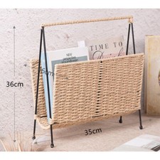 Magazine Newspaper Magzine Basket Book Rack Free Standing Storage Rack Holder UK Magazine Rack / Newspaper Rack price