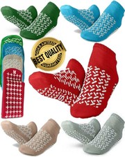 Unisex Women's Double Tread Slipper Hospital Socks Medical Non Slip Non Skid new Women's Slipper Socks price