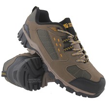 NEW MENS HIKING TRAINERS OUTDOOR WALKING BOOTS ANKLE TRAIL TREKKING WORK SHOES Trekking Shoes & Boots price
