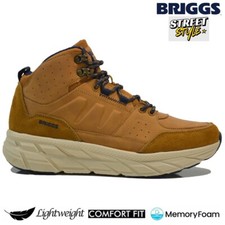 MENS MEMORY FOAM HIKING WALKING BOOTS ANKLE WINTER TREKKING TRAIL TRAINERS SHOES Trekking Shoes & Boots price