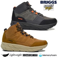 MENS MEMORY FOAM HIKING WALKING BOOTS ANKLE WINTER TREKKING TRAIL TRAINERS SHOES Trekking Shoes & Boots price